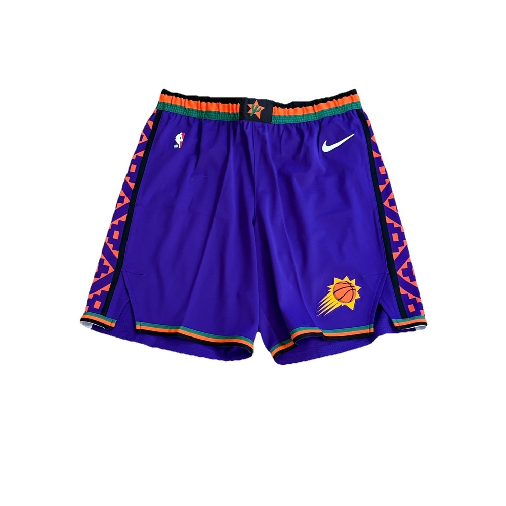 Nike Dri-Fit Phoenix Suns City Ed. Authentic Game Shorts Size 42 (XL) + 1 Length - Picture 1 of 5